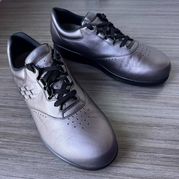 SAS Freetime Women's Lace Up Shoes Santolina Gray $185 - Picture 4 of 15